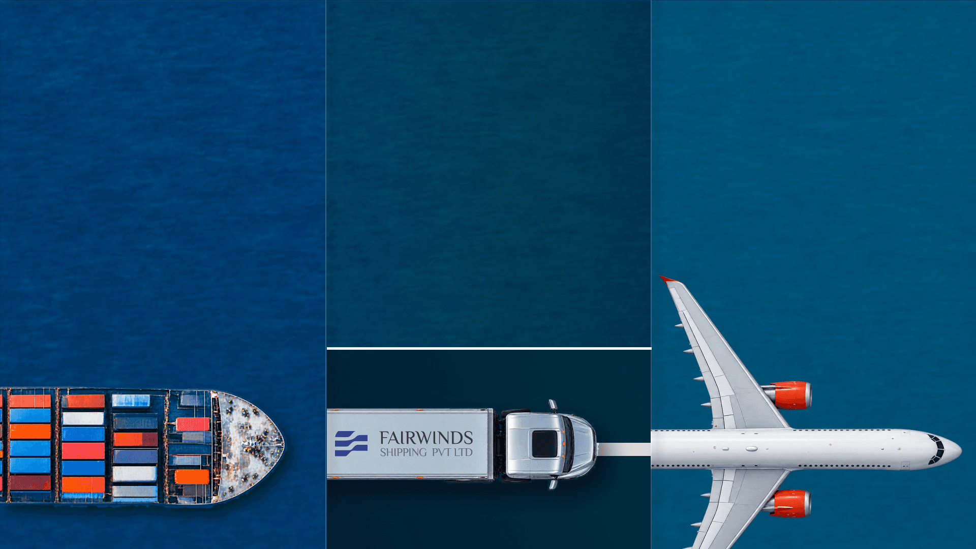 Cargo transportation across sea, air, and land