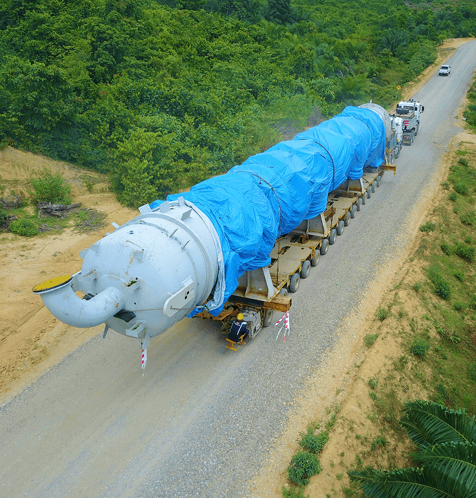 Project cargo transport