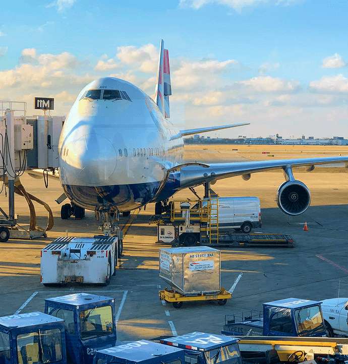 Air freight cargo loading