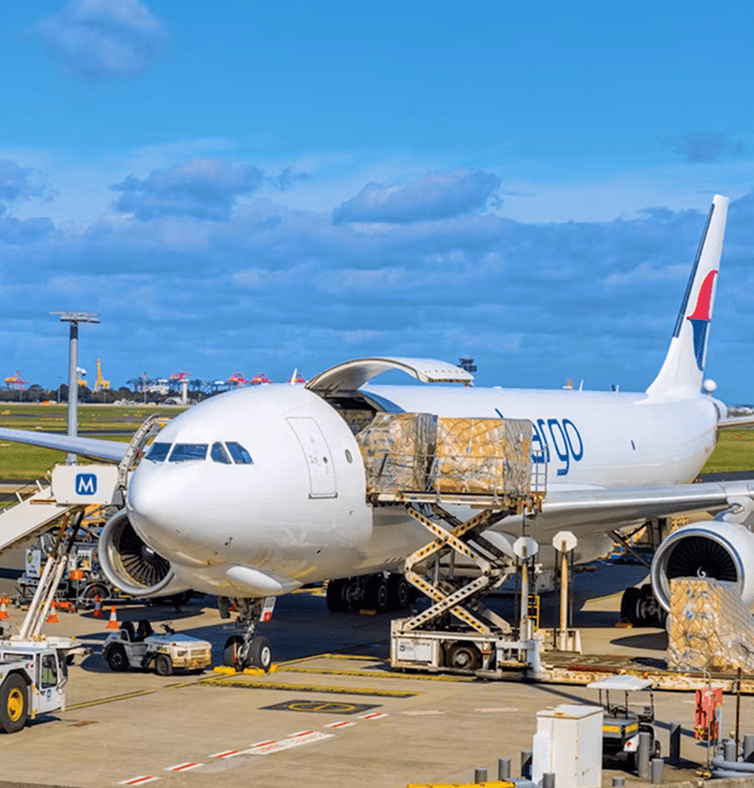 Air freight cargo loading